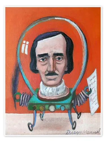 Edgard Allan Poe robot de Diego Manuel Rodriguez