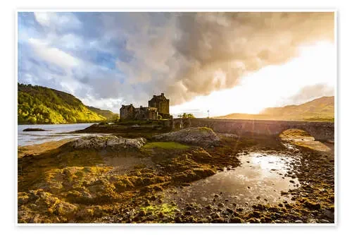 Eilean Donan Castle in the Highlands, Scotland de Dieterich Fotografie
