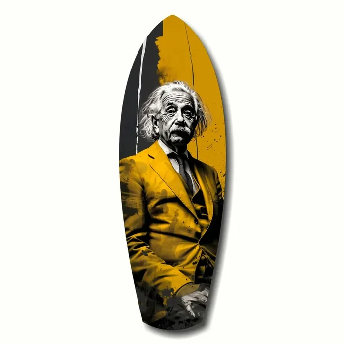 Einstein Listening Glass Wall Art – 12 » X 35 «