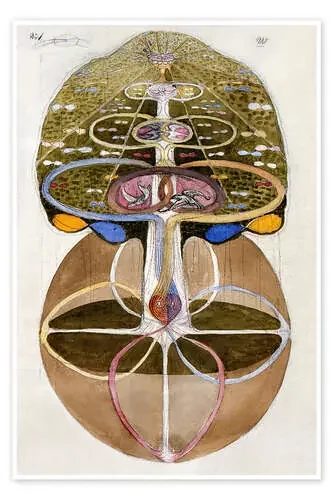 El árbol del conocimiento, n° 1 de Hilma af Klint Master Collection