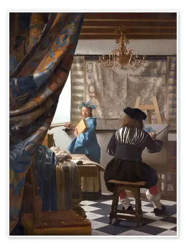 El arte de la pintura de Jan Vermeer Master Collection