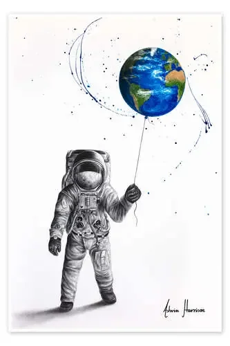 El astronauta de Ashvin Harrison