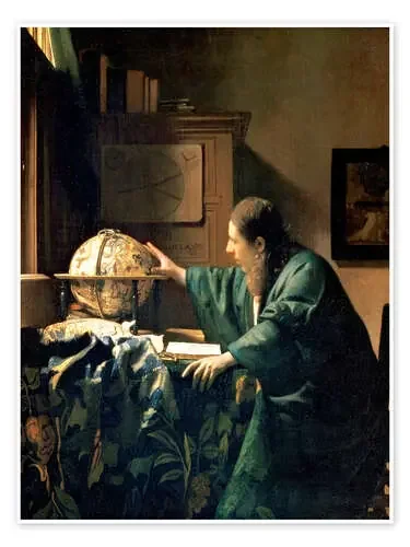 El astrónomo de Jan Vermeer ARTOTHEK