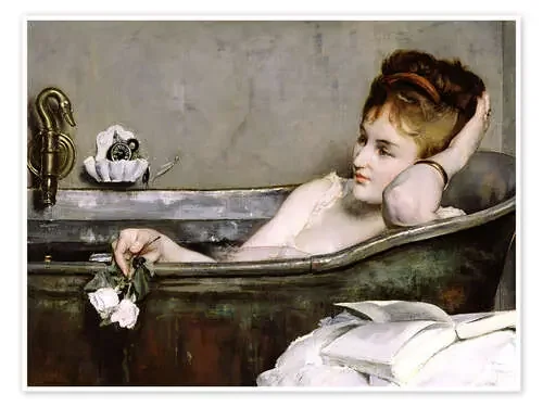El baño de Alfred Stevens Bridgeman Images