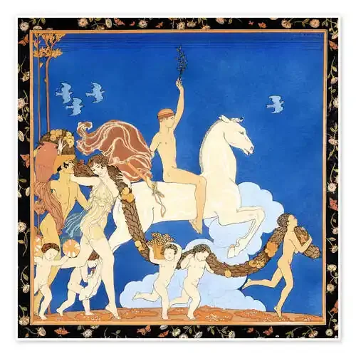 El caballo blanco de Georges Barbier Bridgeman Images