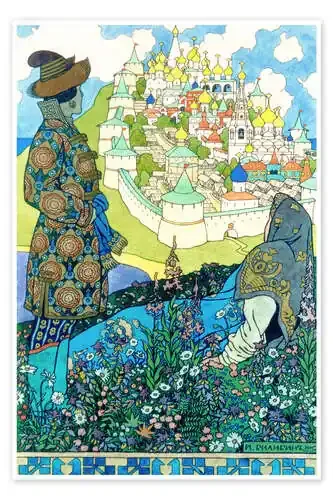 El cuento del zar saltan. de Ivan Jakovlevich Bilibin ARTOTHEK