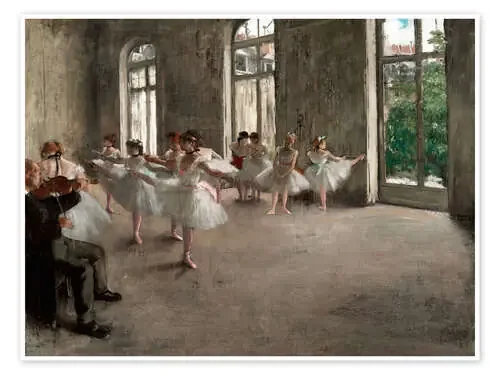 El ensayo de Edgar Degas Master Collection