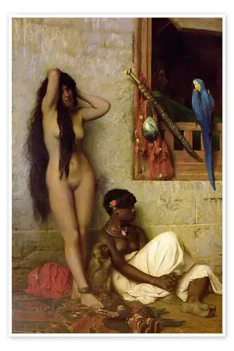 El esclavo en venta de Jean-Léon Gérôme Bridgeman Images