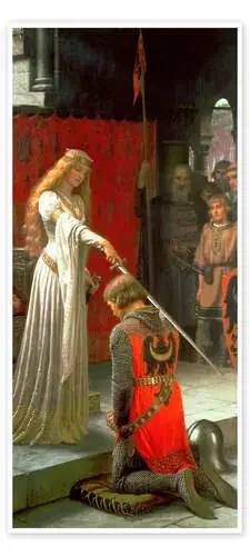 El espaldarazo de Edmund Blair Leighton Master Collection