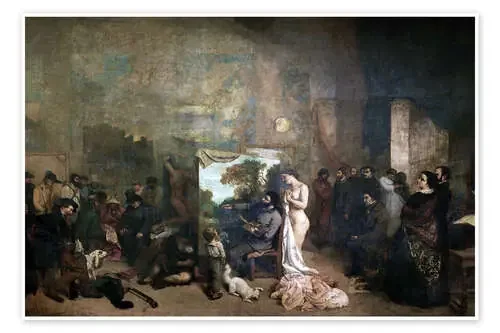 El estudio de Gustave Courbet akg-images