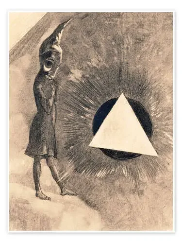 El filósofo se preocupa por lo absoluto de Odilon Redon Bridgeman Images