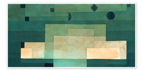 El firmamento sobre el templo de Paul Klee Master Collection