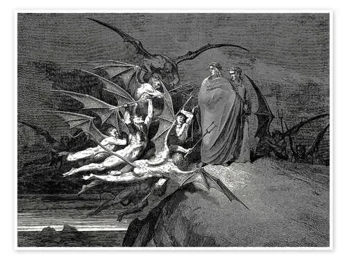 El infierno, 21 de Gustave Doré Master Collection