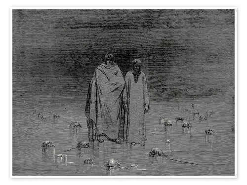El infierno, lámina 32 de Gustave Doré Master Collection