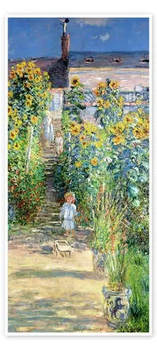El jardín de los artistas en Vétheuil de Claude Monet Master Collection