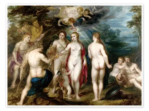 El juicio de Paris de Peter Paul Rubens Master Collection