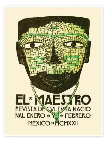 El Maestro Magazine Cover IV Exhibition Posters