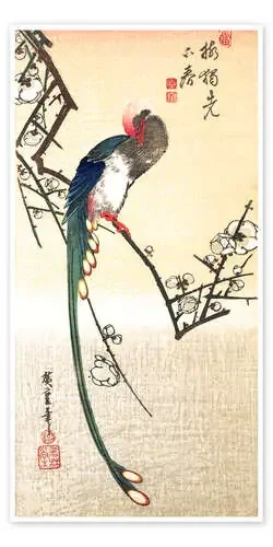 El mar frente a la costa de Satta en la provincia de Suruga de Utagawa Hiroshige Master Collection