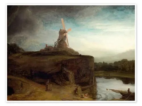 El molino de Rembrandt van Rijn Master Collection