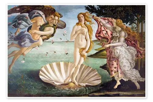 El nacimiento de Venus de Sandro Botticelli Master Collection