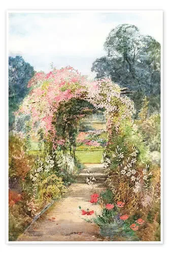 El paseo pérgola de Theresa Sylvester Stannard Master Collection
