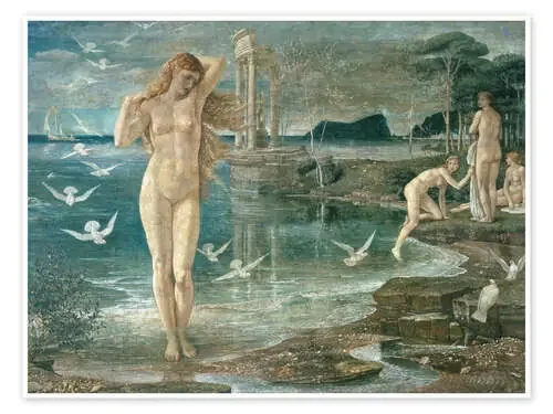 El renacimiento de Venus de Walter Crane Master Collection