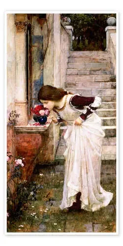 El santuario de John William Waterhouse Bridgeman Images
