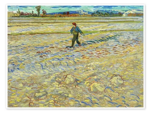El sembrador, 1888 de Vincent van Gogh Master Collection