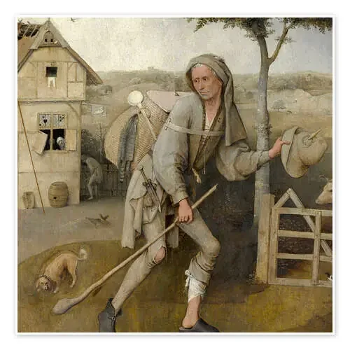 El vendedor ambulante de Hieronymus Bosch Master Collection