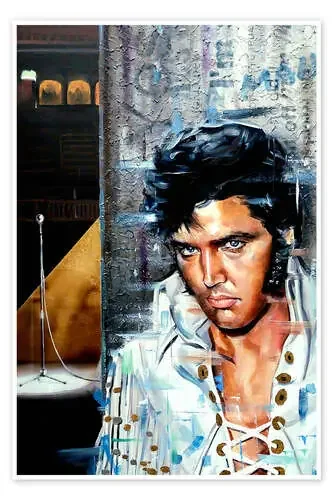 Elvis backstage de Simona Zecca