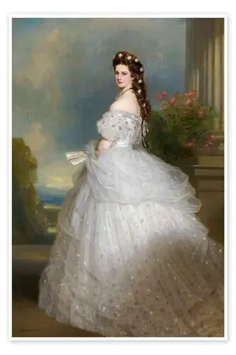 Emperatriz Isabel de Austria de Franz Xaver Winterhalter Schloss Schönbrunn, SKB GmbH, Wien