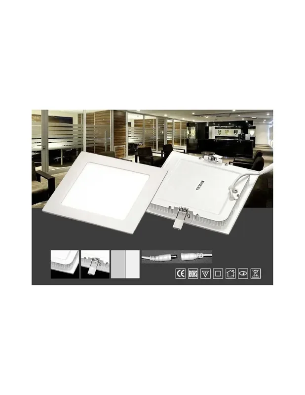Empotrable Cuadrado Led 30 cm