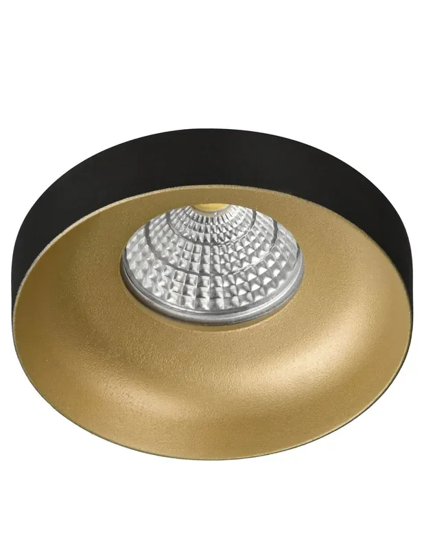 Empotrable de Techo Negro/Oro 2CM