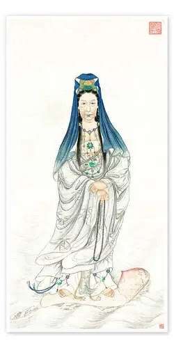 Empress Dowager Cixi as Guanyin de Chinese School Bridgeman Images
