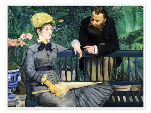 En el jardín de invierno de Édouard Manet Master Collection