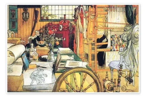 En el taller de Carl Larsson Master Collection