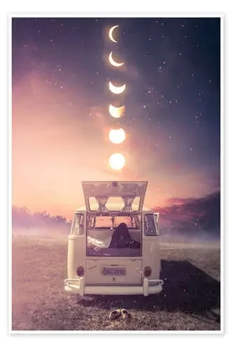 En la furgoneta hippie bajo las fases lunares de Gen Z