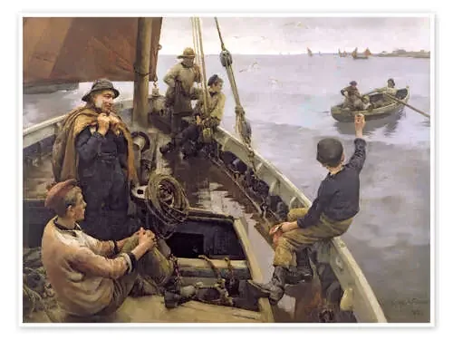 En la zona de pesca de Stanhope Alexander Forbes Bridgeman Images