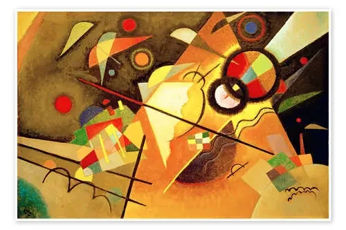 Encaje amarillo de Wassily Kandinsky akg-images