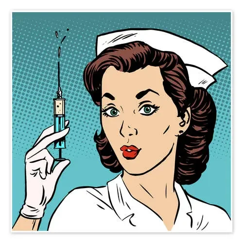 Enfermera con una jeringuilla Editors Choice