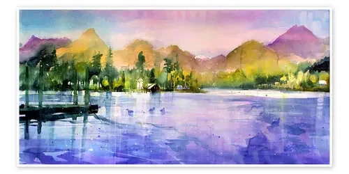 England, Lake District, derwent Water de Johann Pickl