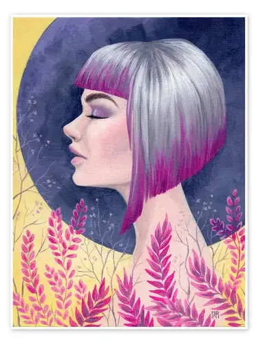 Ensueño fucsia de Vasilisa Romanenko