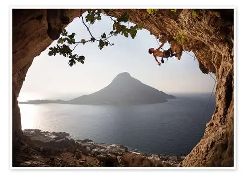 Escalador en la isla de Kalymnos Editors Choice