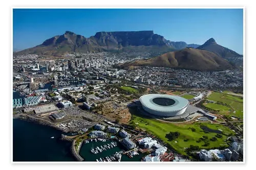 Estadio de Ciudad del Cabo y Table Mountain de David Wall Danita Delimont