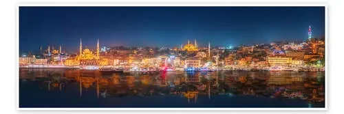 Estambul y Bosporus por la noche Editors Choice