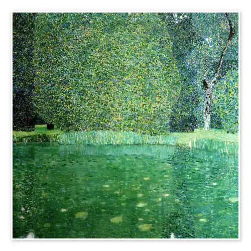 Estanque del castillo de Gustav Klimt akg-images