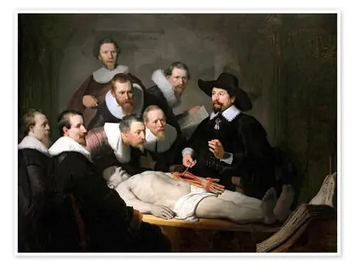 Estudio anatómico del Doctor Tulp de Rembrandt van Rijn Master Collection