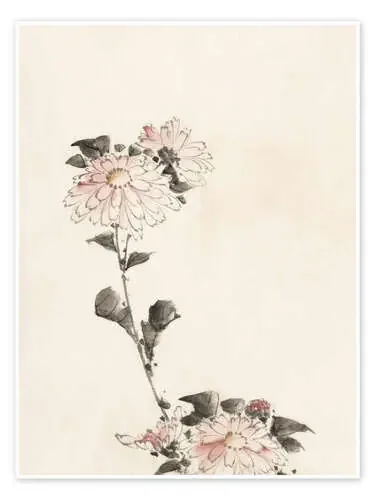 Estudio de las flores de Katsushika Hokusai Master Collection
