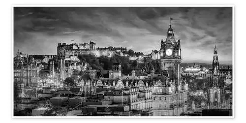 Evening impression from Edinburgh de Melanie Viola