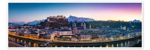Evening in Salzburg – Panorama de Martin Wasilewski